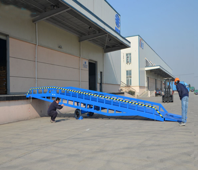 上海移动式登车桥应用